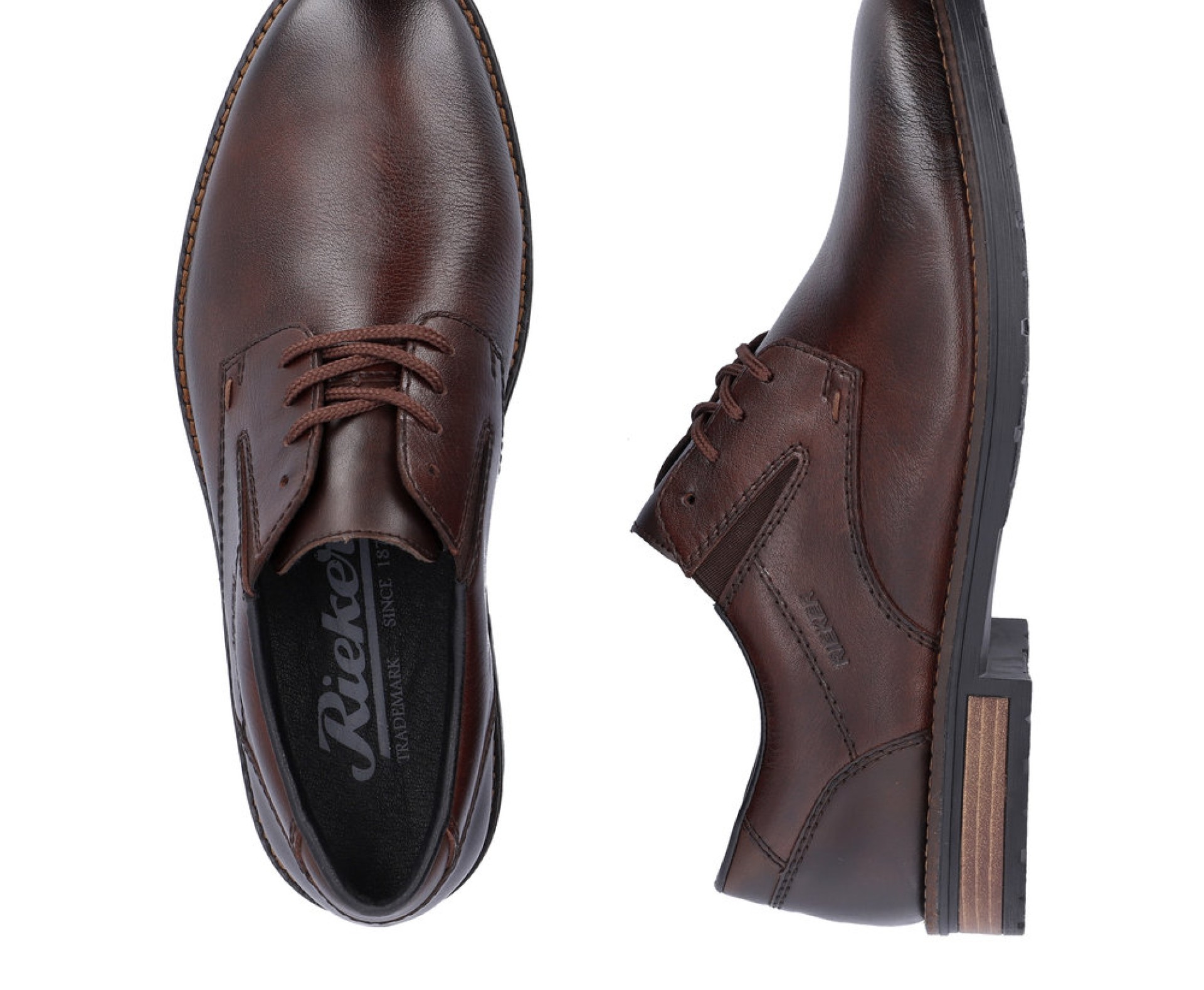 RIEKER barna  férfi bőr cipő 