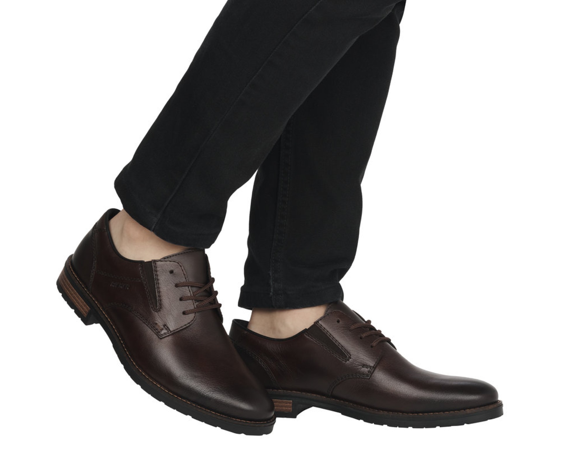 RIEKER barna  férfi bőr cipő 