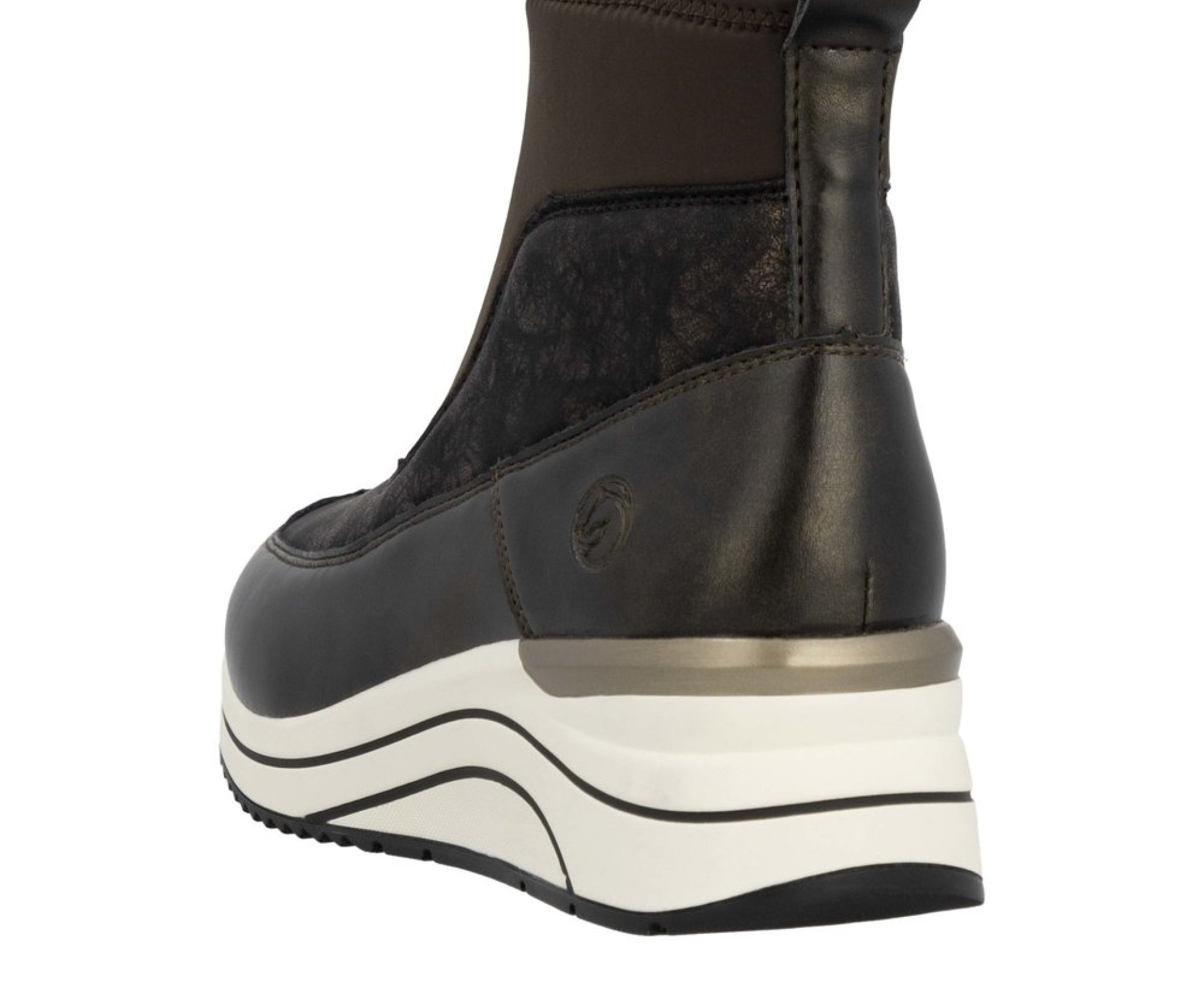 REMONTE bronz női bakancs 