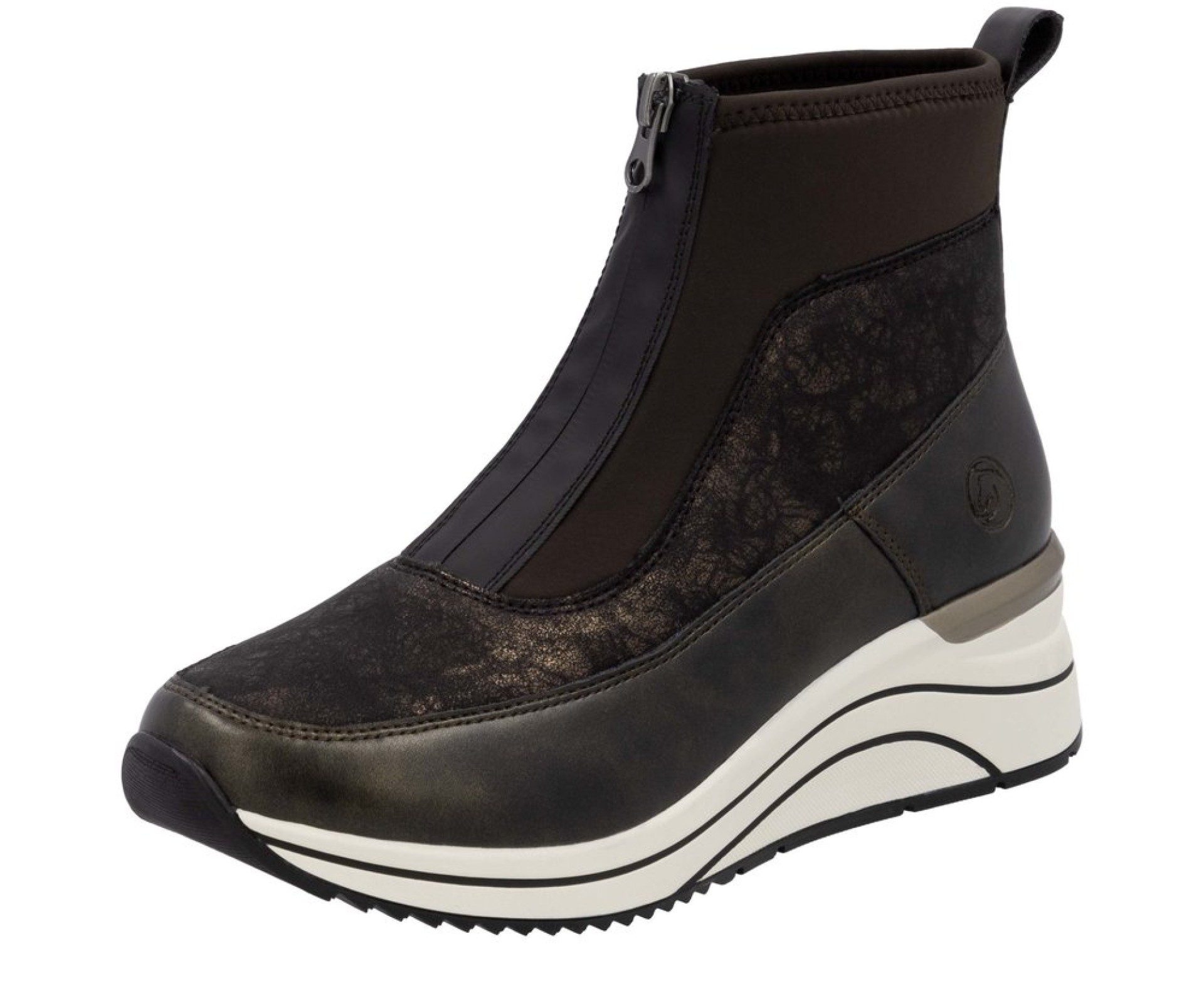 REMONTE bronz női bakancs 