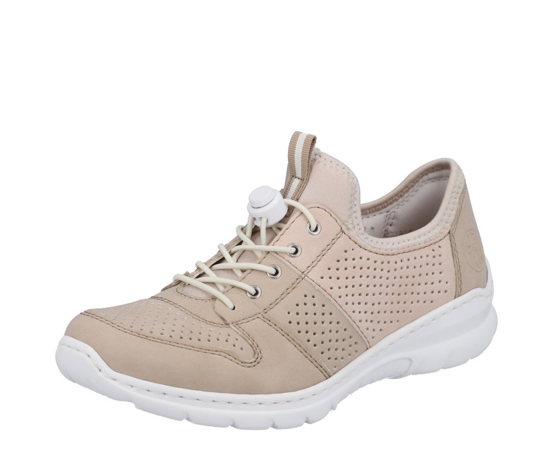 RIEKER bézs  női cipő.